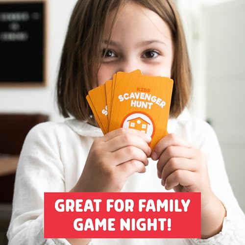 Chuckle & Roar Kids Scavenger Hunt 3-Pack – Active Wooden Shape Matching Game for Ages 4-6+