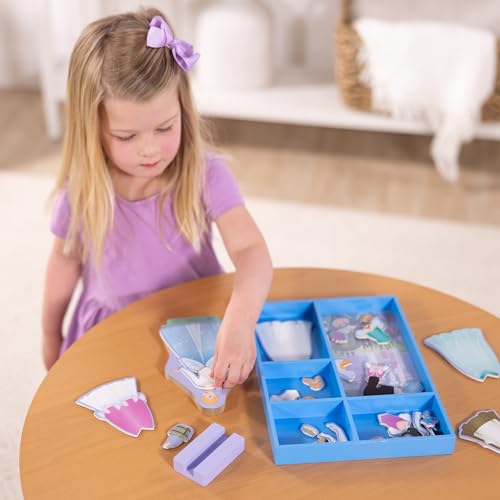 Cinderella Magnetic Dress-Up Set by Melissa & Doug – 30+ Outfits & Accessories