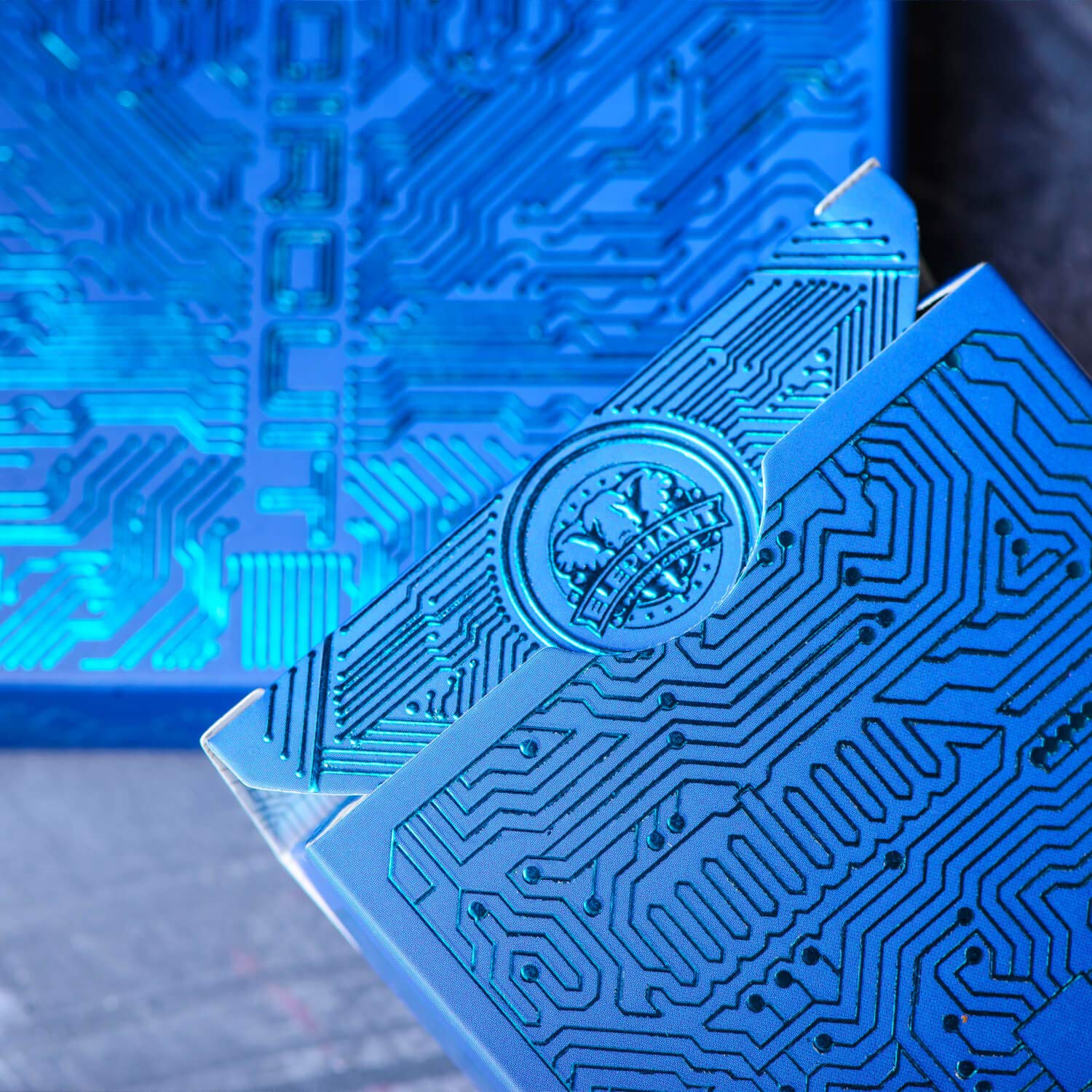 Circuit Playing Cards: Creative Circuit Board Deck with Free eBook - Elephant Playing Cards