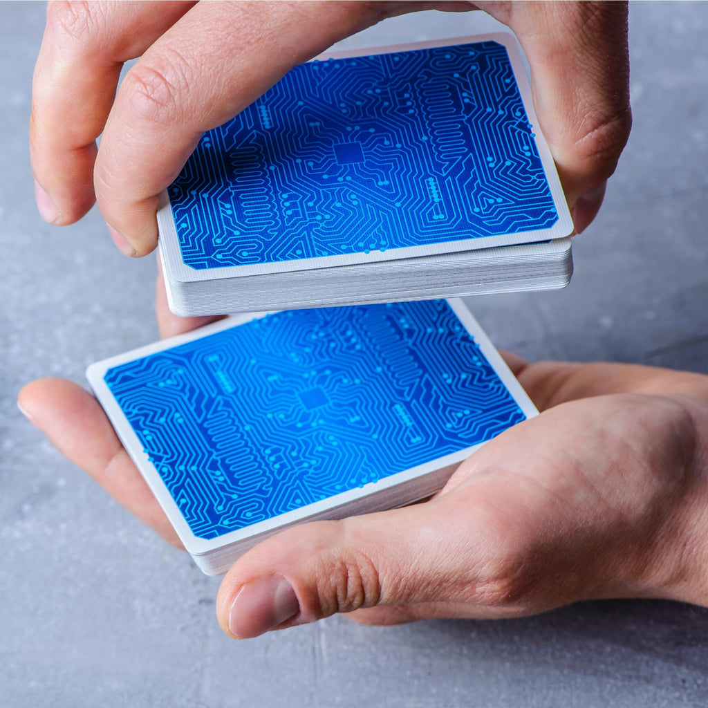 Circuit Playing Cards: Creative Circuit Board Deck with Free eBook - Elephant Playing Cards