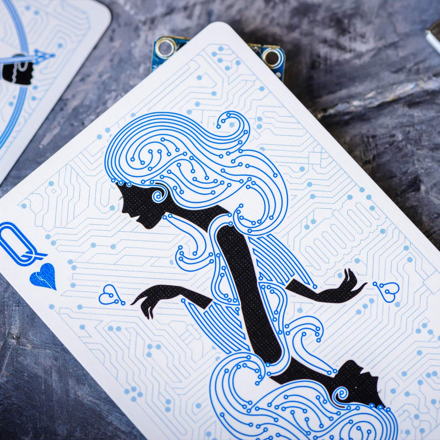 Circuit Playing Cards: Creative Circuit Board Deck with Free eBook - Elephant Playing Cards