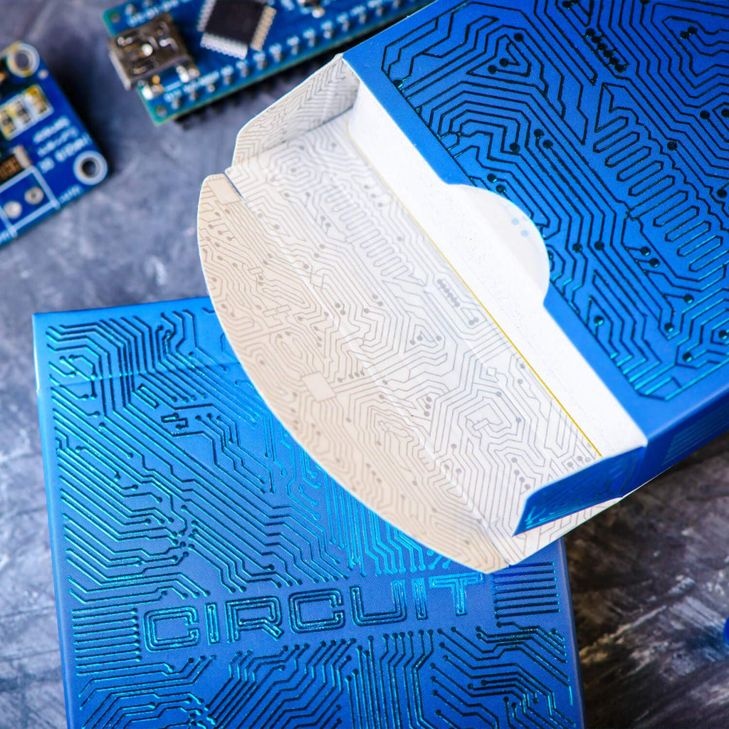 Circuit Playing Cards: Creative Circuit Board Deck with Free eBook - Elephant Playing Cards