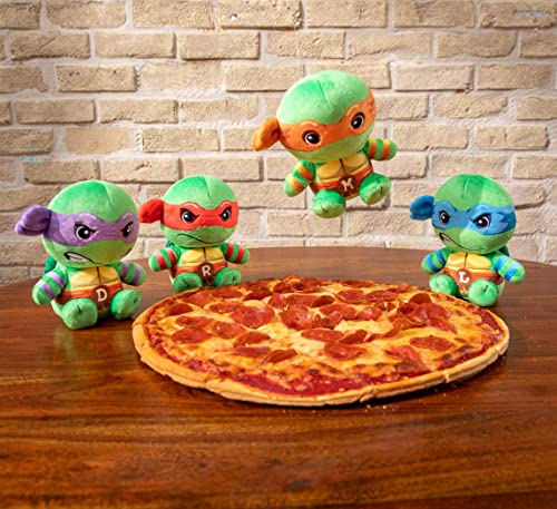 Club Mocchi-Mocchi TMNT Michelangelo Plush - 6 Inch Squishy Stuffed Animal