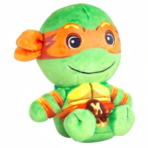Club Mocchi-Mocchi TMNT Michelangelo Plush - 6 Inch Squishy Stuffed Animal