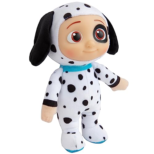 CoComelon 8-Inch JJ Plush Toy - Puppy Onesie - Officially Licensed Soft Stuffed Animal for Toddlers 18+ Months