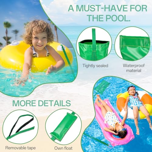 Compact Pool Float Anchor Bag – 2-in-1 Sand Anchor with 9.2ft Rope for Inflatables