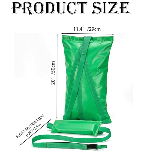 Compact Pool Float Anchor Bag – 2-in-1 Sand Anchor with 9.2ft Rope for Inflatables