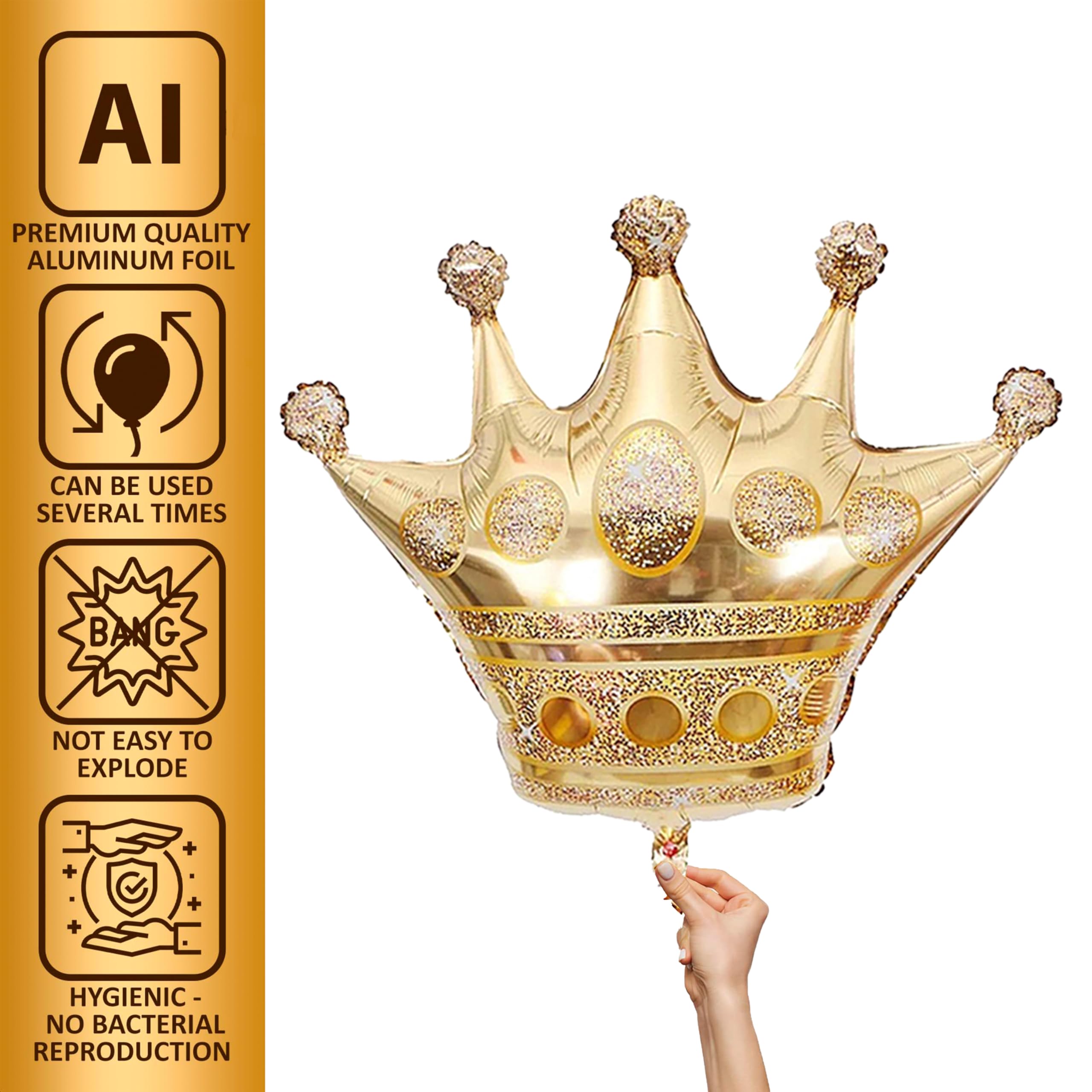 Complete Princess Birthday Decorations Set by Jenlion – Includes Backdrop, Banner, Foil Balloons & Tablecloth