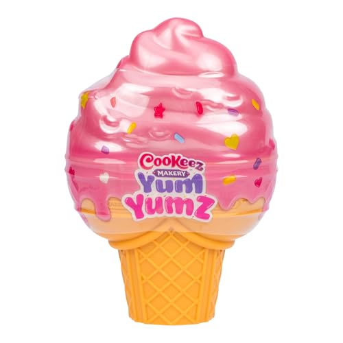 Cookeez Makery Yum Yumz Twin Pack – 2 Scented Surprise Plush Pets in a Customizable Ice Cream Cone