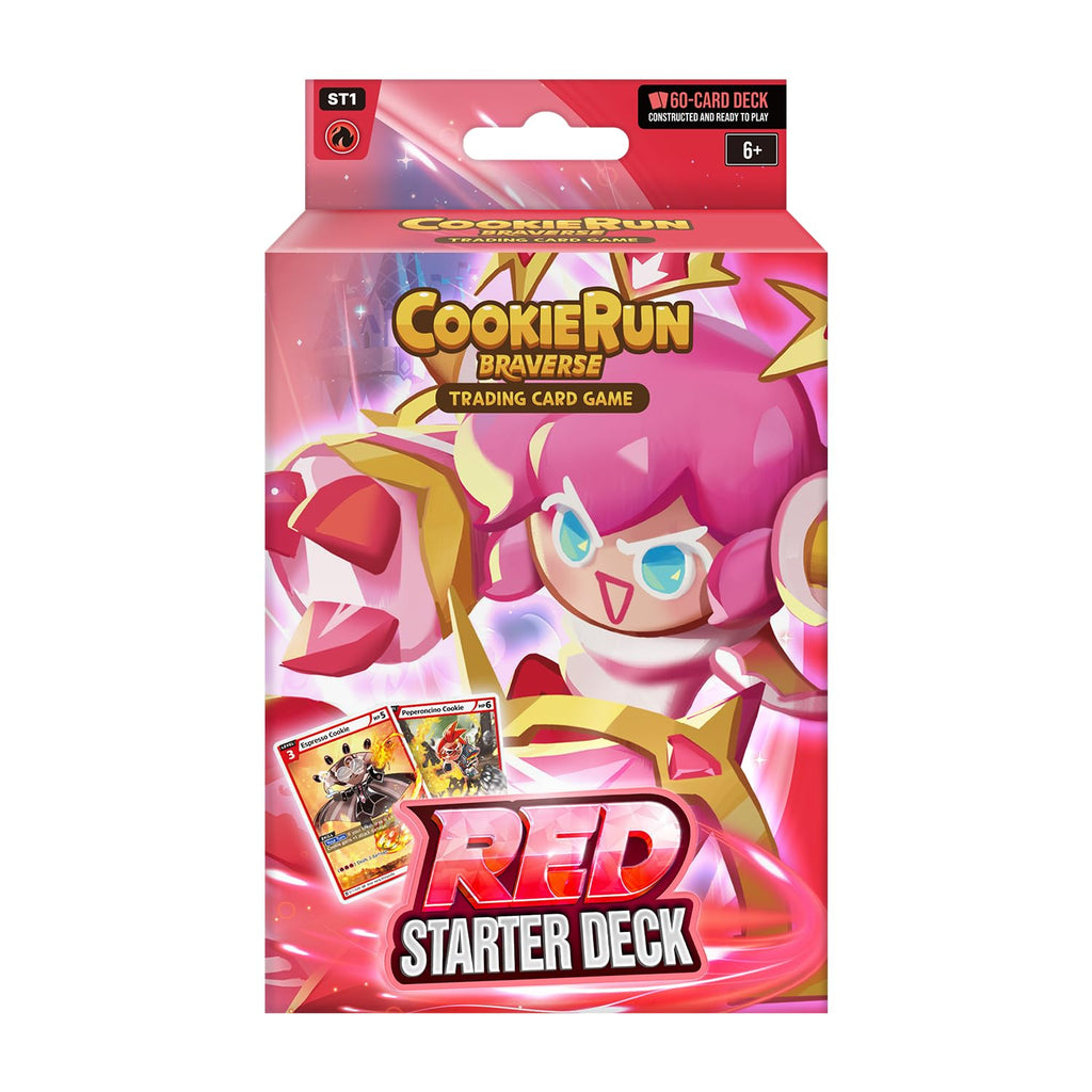 CookieRun: Braverse Red Starter Deck – 60-Card Aggro TCG Starter