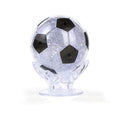 Coolplay 3D Crystal Soccer Ball Puzzle – 76 Pieces, Black & Transparent, Ages 14+