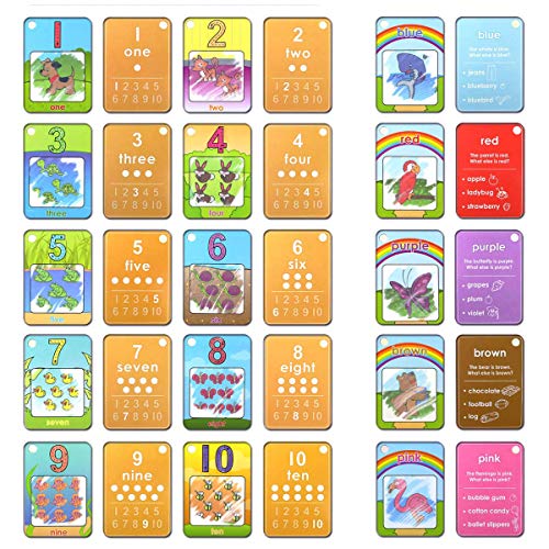 Coolplay Water Coloring Cards – Reusable Learning Toy for Toddlers (Shapes, Numbers, Colors)