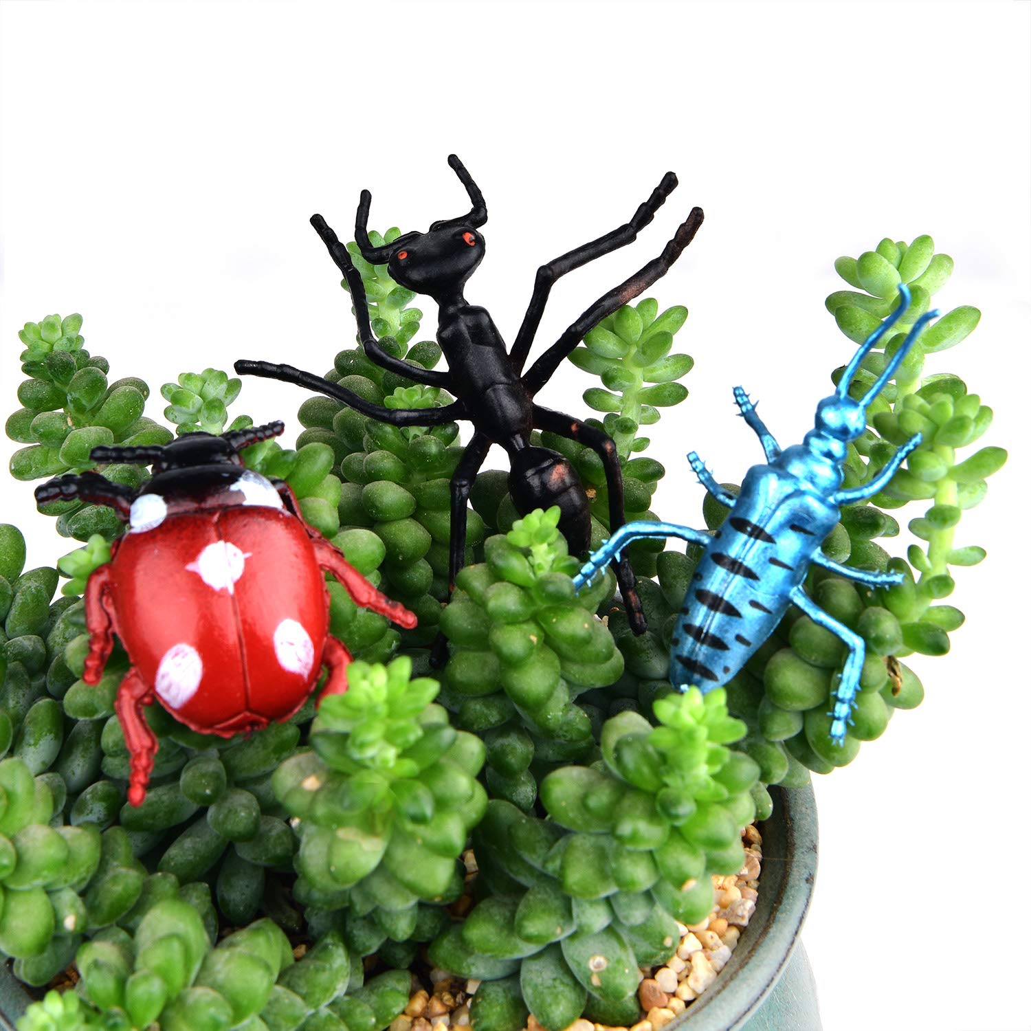 Coopay 51-Piece Plastic Insect Set – Realistic Fake Bugs for Education and Party Favors