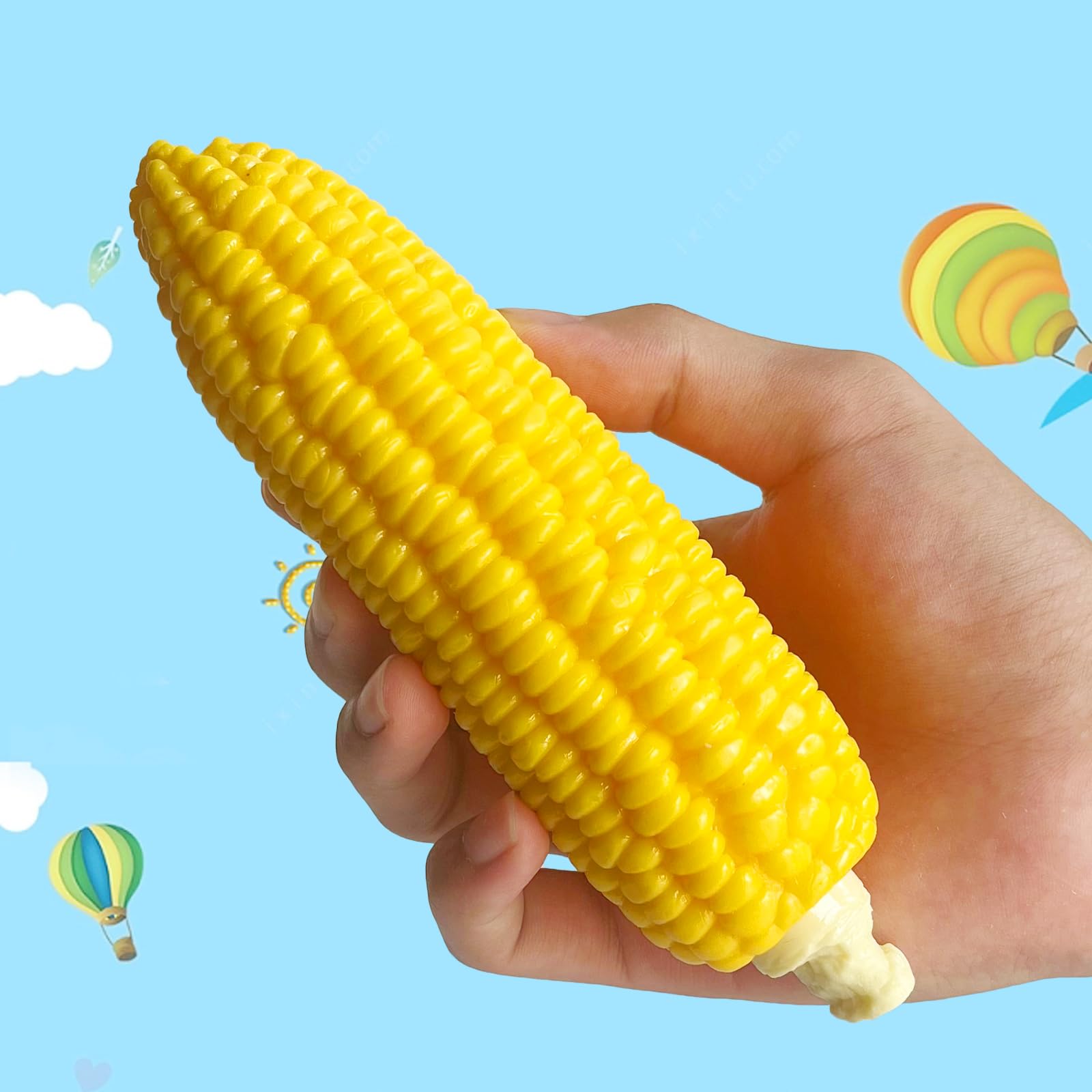 Corn Squishy Stress Toy – Soft Scented Kawaii Squeeze funnysquee