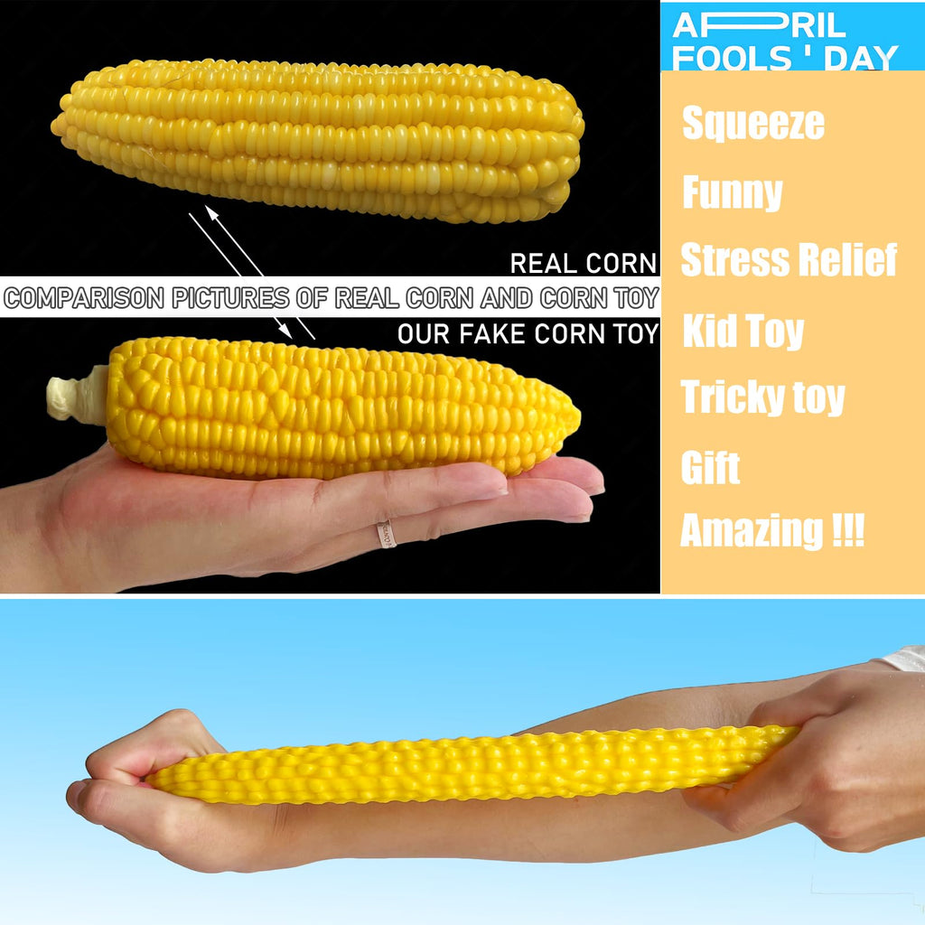 Corn Squishy Stress Toy – Soft Scented Kawaii Squeeze funnysquee