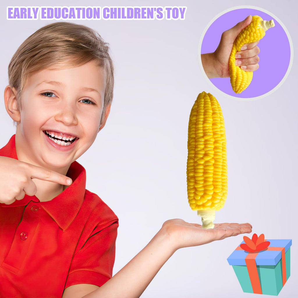 Corn Squishy Stress Toy – Soft Scented Kawaii Squeeze funnysquee