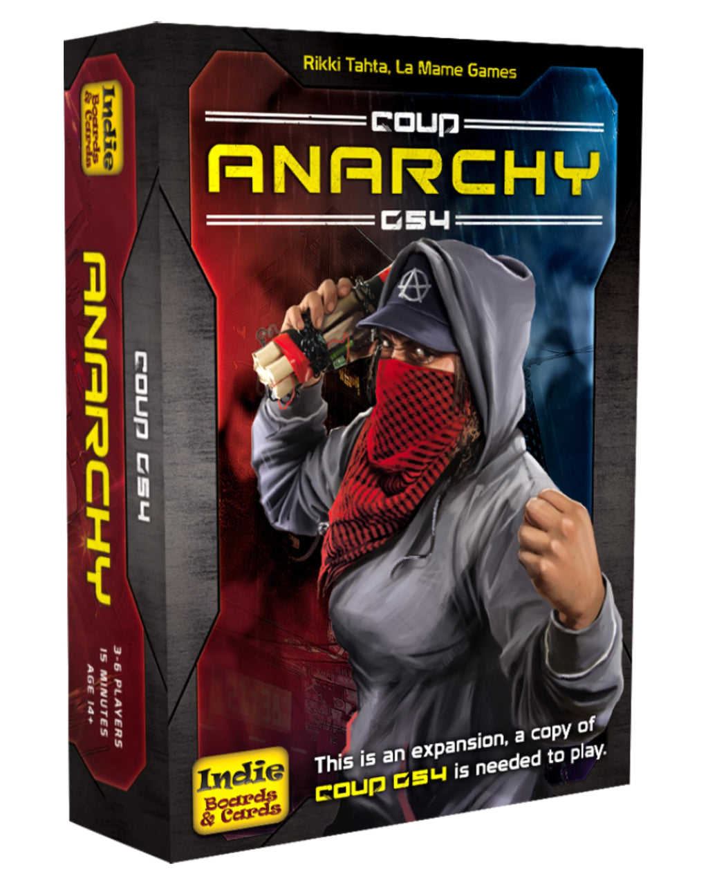 Coup: Rebellion G54 – Anarchy Expansion: 7 New Roles for Deeper Bluffing & Strategy