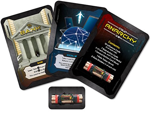 Coup: Rebellion G54 – Anarchy Expansion: 7 New Roles for Deeper Bluffing & Strategy