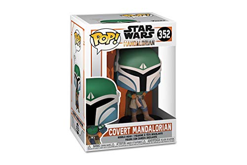 Covert Mandalorian Funko Pop! Figure – 3 ¾ Inch Vinyl Collectible from The Mandalorian