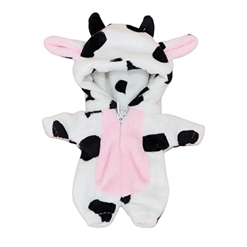 Cow Pattern Pajama Set for OB11, 1/12 BJD, Molly, GSC Dolls - XiDonDon