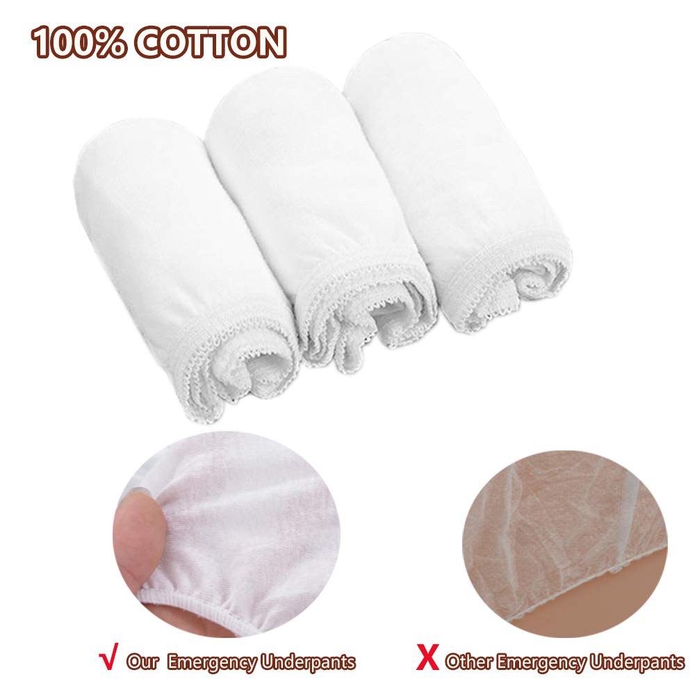 COZYMATE Emergency Underpants in a Can – 3 Pairs Instant Underwear in Compact Tin, Funny Gag Gift for Men and Women