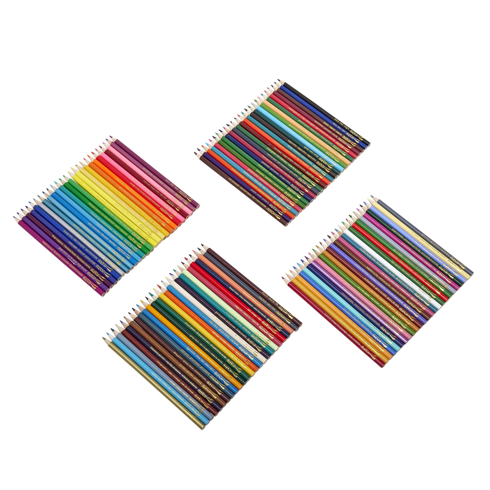 Cra-Z-Art 100 Colored Pencils Assorted Colors - Bulk Pack for Classroom and Art Projects