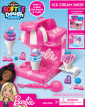 Cra-Z-Art Barbie Softee Dough Ice Cream Shop – 4-Color Modeling Compound Playset with Maker & Molds