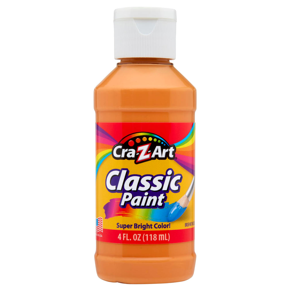 Cra-Z-Art Washable Pastel Paint Set – 8 Bottles of 4oz, Non-Toxic, Made in USA