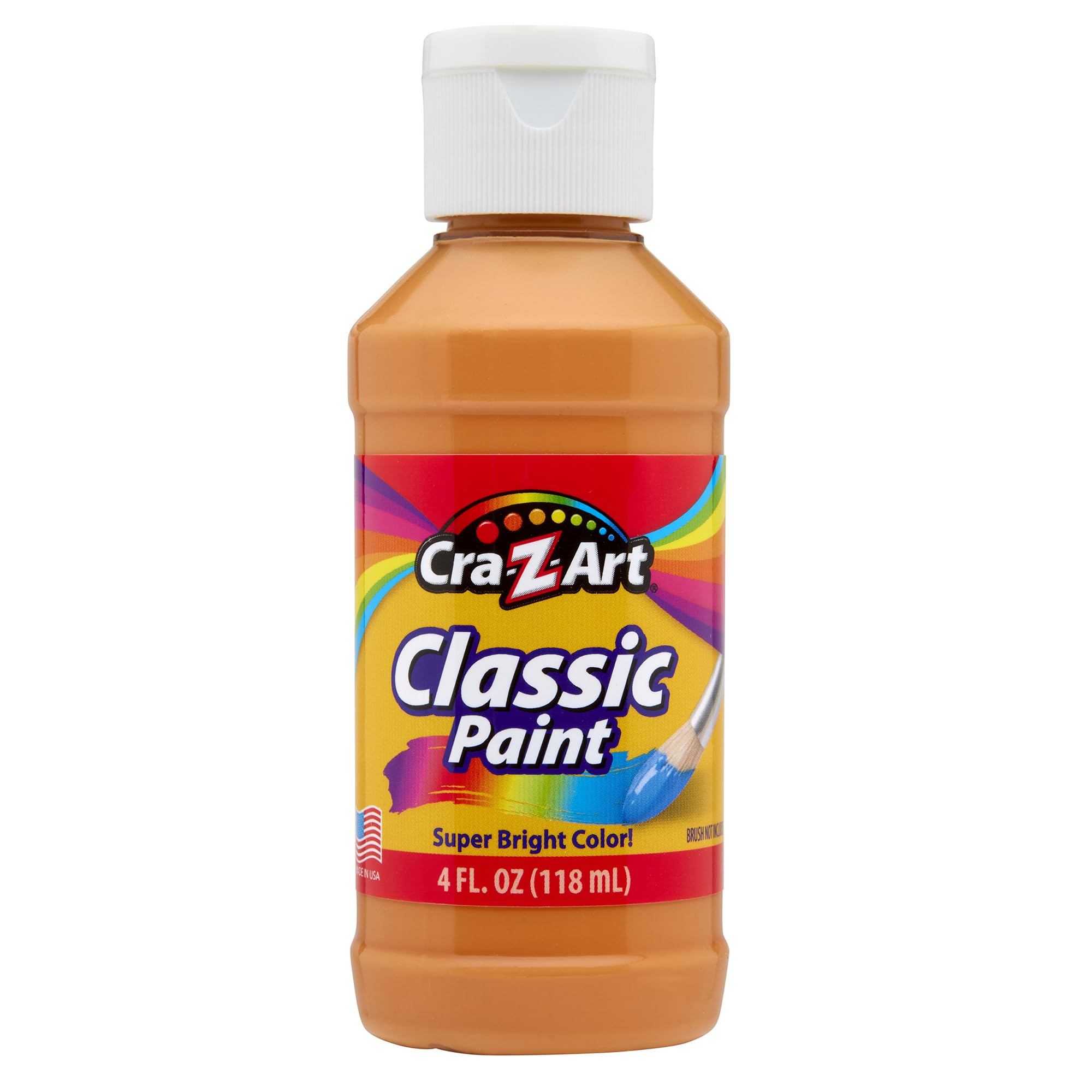 Cra-Z-Art Washable Pastel Paint Set – 8 Bottles of 4oz, Non-Toxic, Made in USA