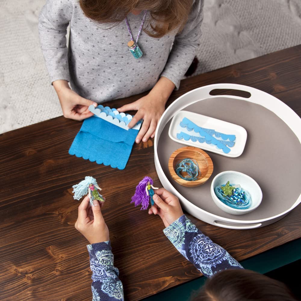 Craft-tastic I Love Mermaids Kit – 6 Mermaid-Themed Crafts for Kids Ages 7+