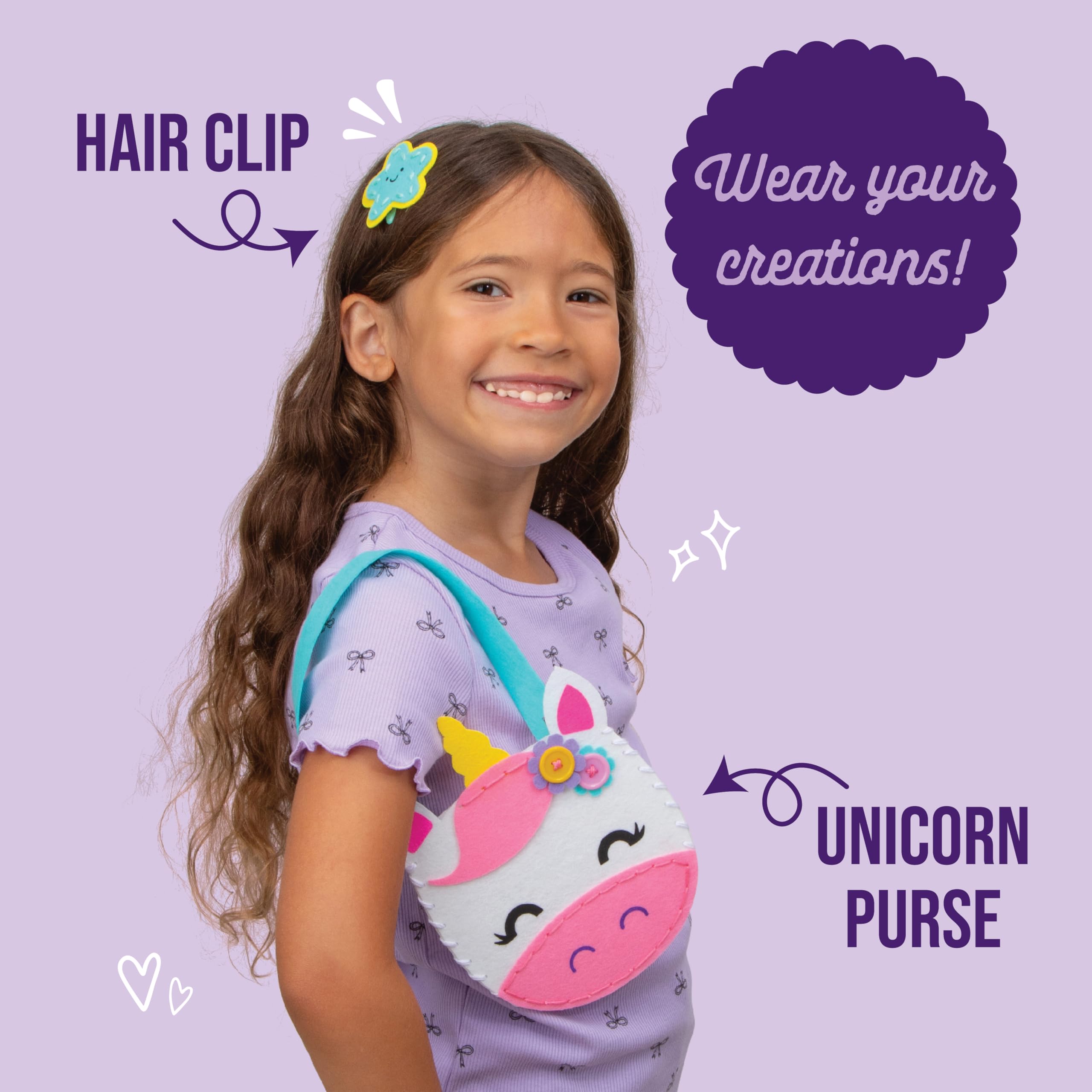 Craft-tastic Let's Learn to Sew Kit – 8 Projects, 3 Skill Levels, Ages 5+