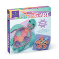 Craft-Tastic String Art Sea Turtle & Hibiscus Kit – 2 Foam Canvas Projects for Ages 10+