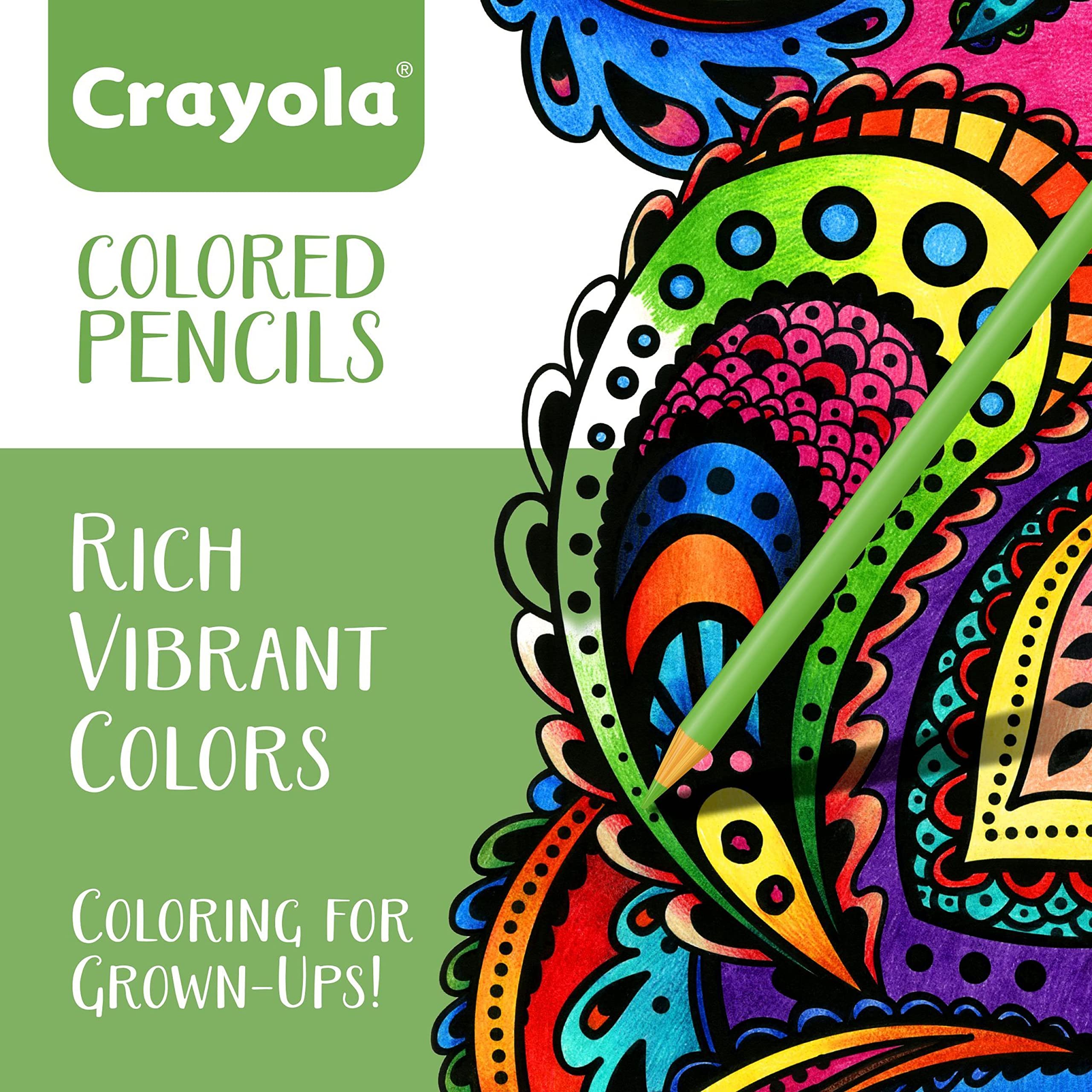 Crayola Adult Colored Pencils (50 Count) – Fine Point, Non-Toxic Art Supplies for Teens & Adults [Amazon Exclusive]