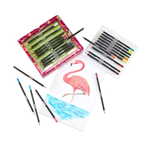 Crayola Blend & Shade Colored Pencils (24ct) for Blending and Shading Art