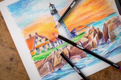 Crayola Blend & Shade Colored Pencils (24ct) for Blending and Shading Art