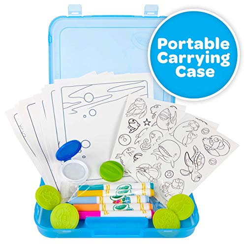 Crayola Color Wonder Mess Free Activity Set (30+ Pieces) – Travel Coloring Kit for Kids Ages 3+