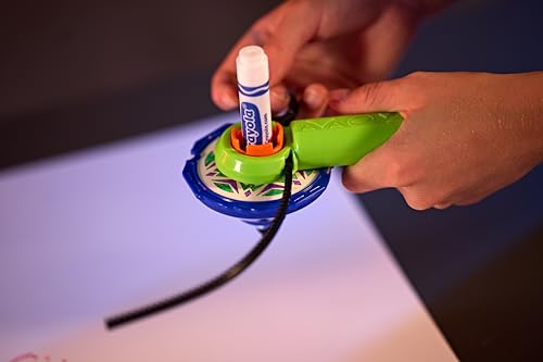 Crayola ColourWhirls Spinning Top Game – Colorful Challenges for Family Fun, Ages 6+