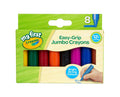 Crayola MyFirst Jumbo Crayons, 8-Pack – Easy-Grip Crayons for Toddlers 12+ Months