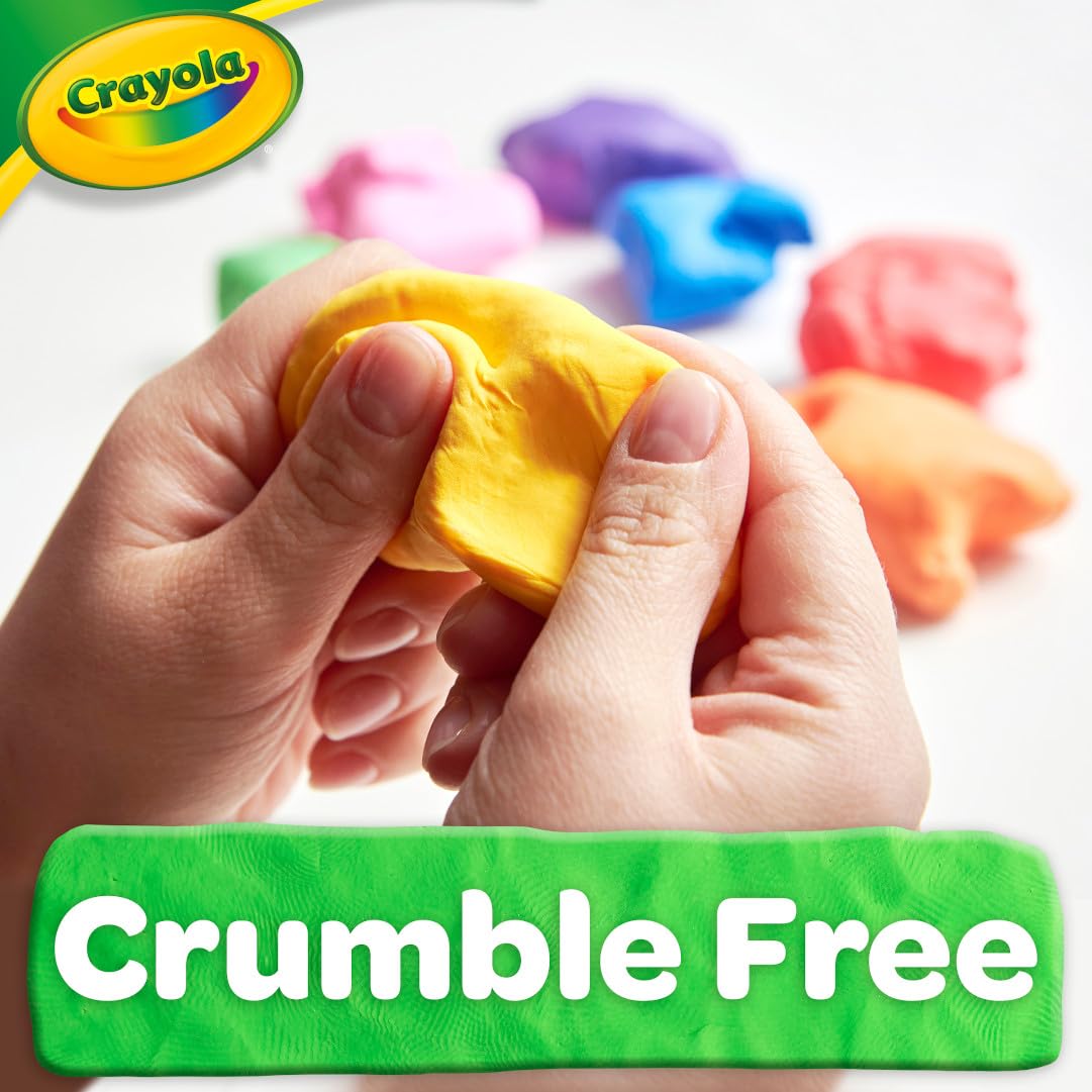 Crayola Orange Modeling Dough, 3-Pound Resealable Bucket, Soft & Crumble-Free, Kids' Craft Toy
