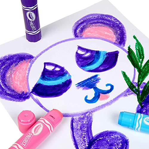 Crayola Paint Sticks – 12 Quick-Drying Colors – No Water Needed – Amazon Exclusive