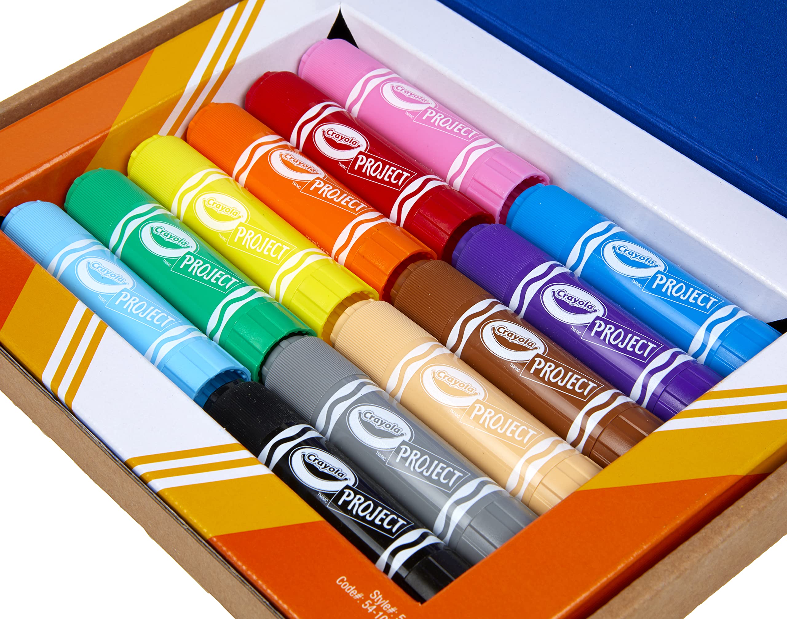 Crayola Paint Sticks – 12 Quick-Drying Colors – No Water Needed – Amazon Exclusive