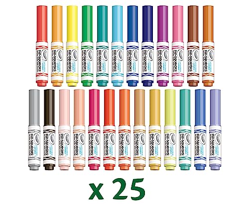 Crayola Pip-Squeaks Washable Marker Set (65ct) – Mini Markers & Paper for Kids Ages 4+
