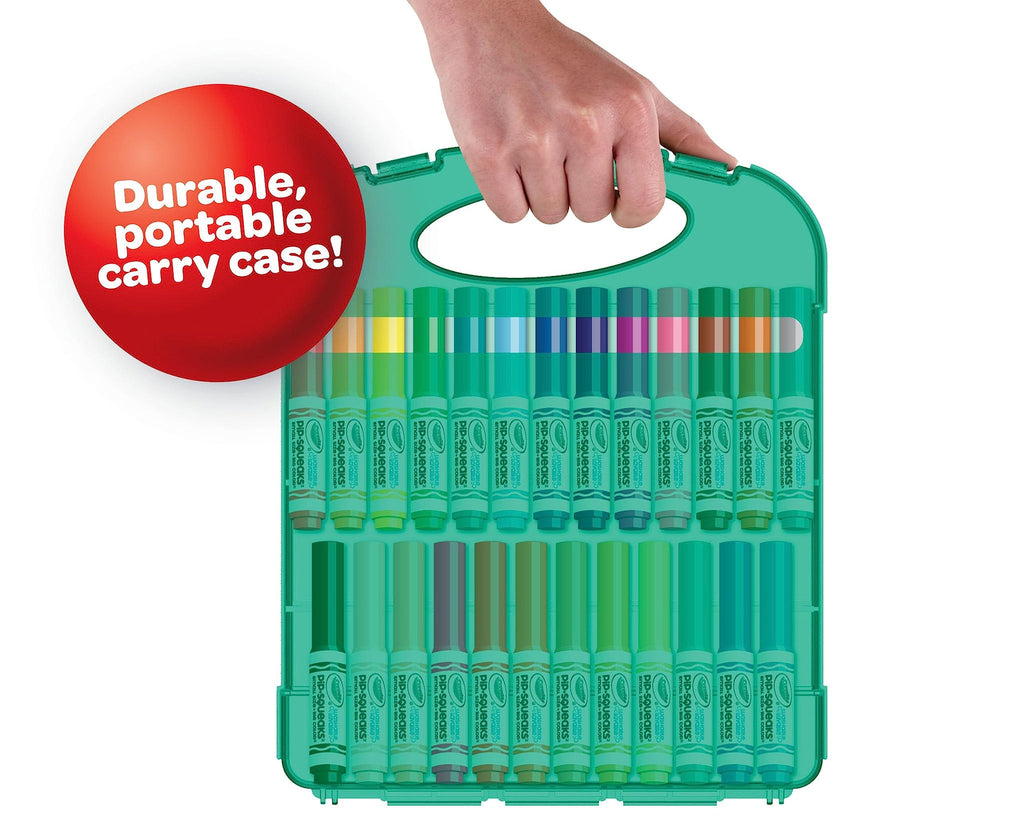 Crayola Pip-Squeaks Washable Marker Set (65ct) – Mini Markers & Paper for Kids Ages 4+