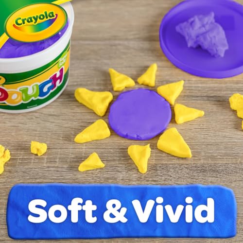 Crayola Purple Modeling Dough (3 lb) – Soft, Reusable Bulk Clay Alternative for Kids