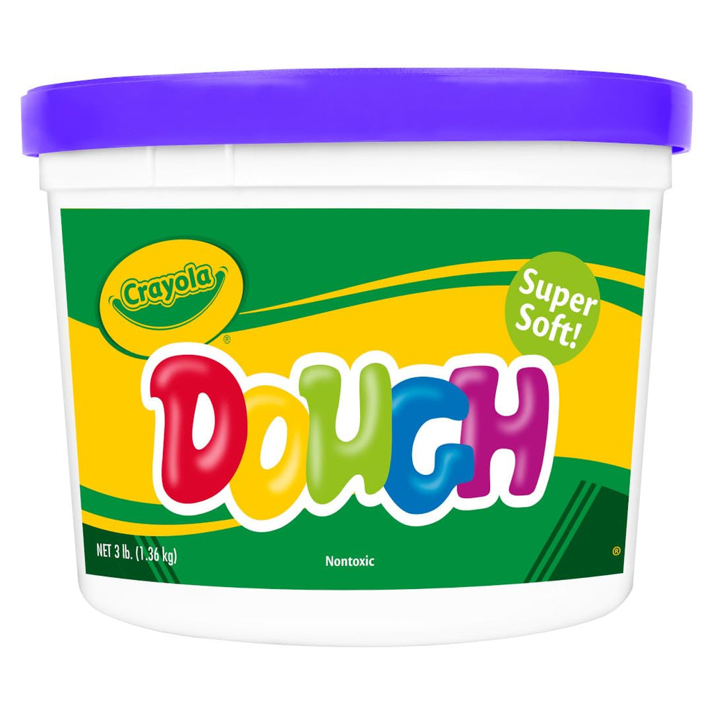 Crayola Purple Modeling Dough (3 lb) – Soft, Reusable Bulk Clay Alternative for Kids