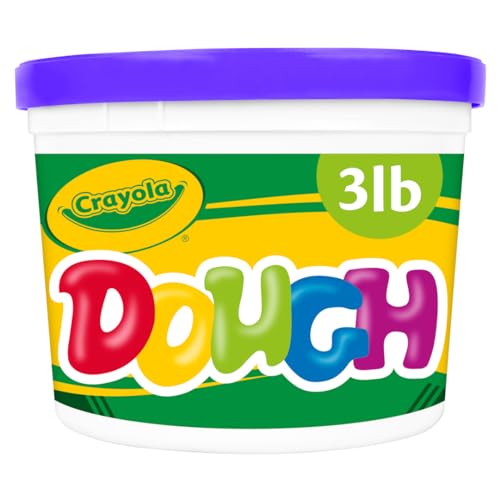 Crayola Purple Modeling Dough (3 lb) – Soft, Reusable Bulk Clay Alternative for Kids