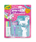 Crayola Scribble Scrubbie Pets 2-Pack: Reusable Washable Dog & Cat Toys for Kids Ages 3+