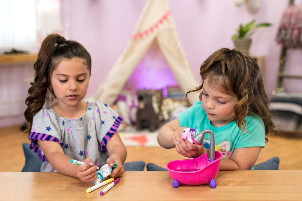 Crayola Scribble Scrubbie Pets 2-Pack: Reusable Washable Dog & Cat Toys for Kids Ages 3+