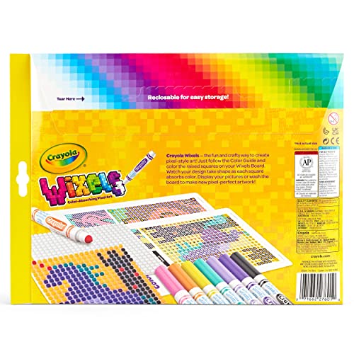 Crayola Wixels Unicorn Activity Kit – Pixel Art with Capillary Action for Kids Ages 6+