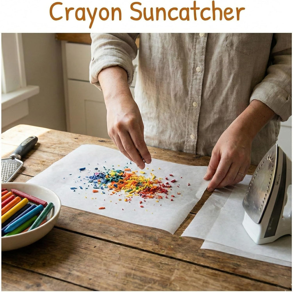 Craytastic! 52 White Unwrapped Crayons - Bulk Paperless Crayons for Crafting & Melting Projects